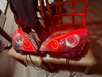 INFINTI G37 SEDAN HEADLIGHTS RETROFIT